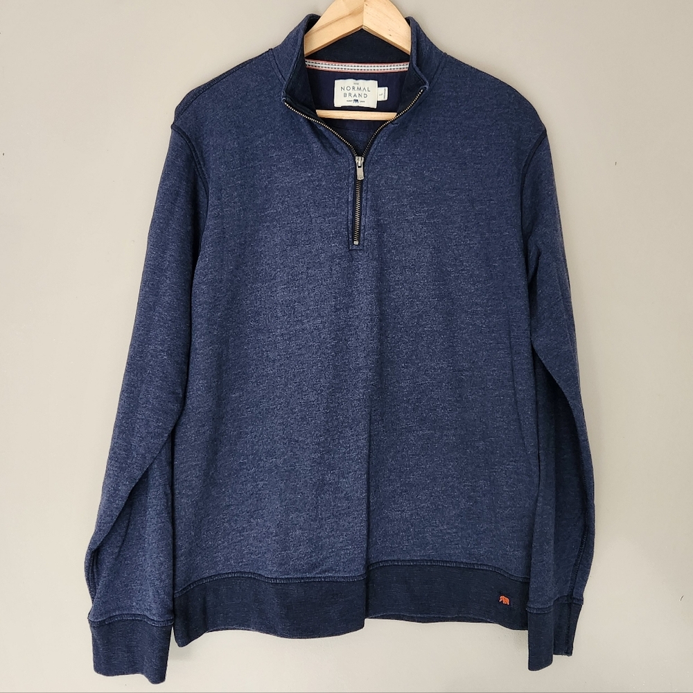 The Normal Brand 1/4 Zip Pullover